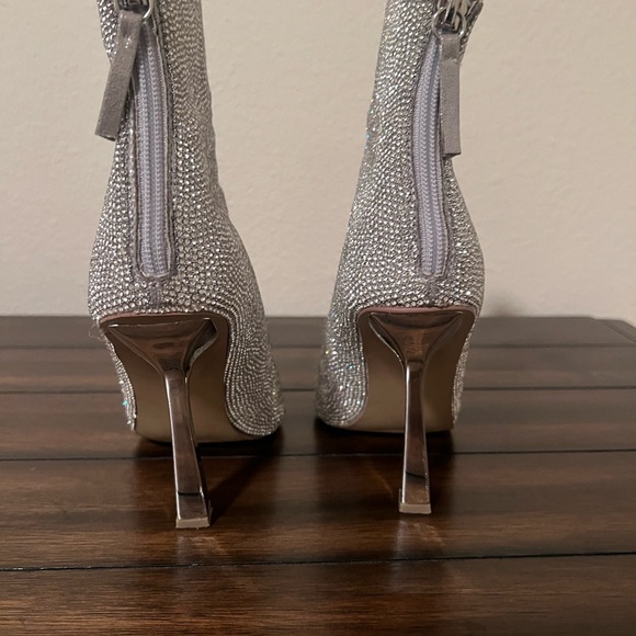 Rhinestone booties. - Picture 3 of 3